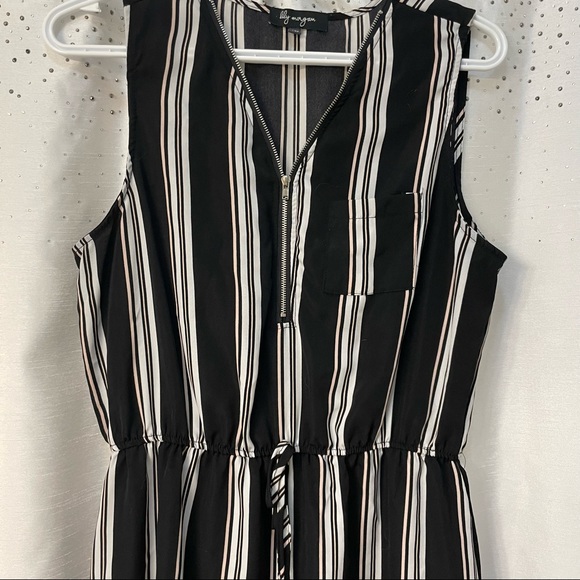 Striped kneelength dress - Picture 2 of 4
